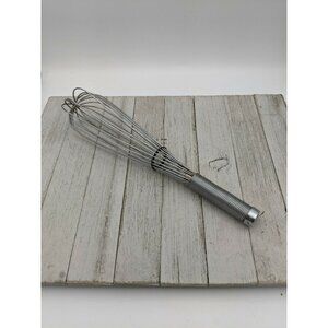 Balloon Stainless Steel Whisk Large Metal Handle 12 1/4" Taiwan